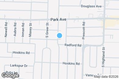 Map image of the property - 964 Brower St