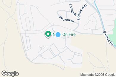 Map image of the property - 1845 W Canyon View Dr