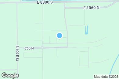 Map image of the property - 1716 E 850 N