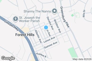 Map image of the property - 517 Ogden Ave