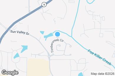 Map image of the property - 3810 Timbercreek Cir