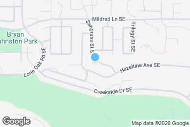 Map image of the property - 6011 Sawgrass St SE