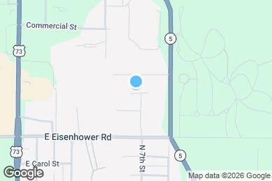 Map image of the property - 1215 N 7th St