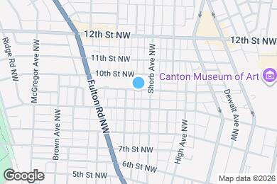 Map image of the property - 918 Troy Pl NW