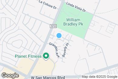 Map image of the property - 1643 Rue De Valle