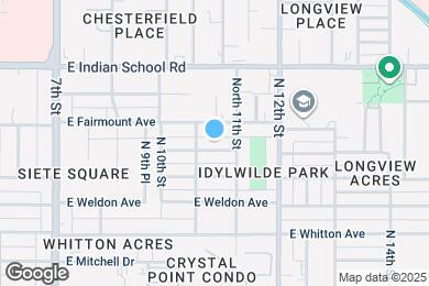 Map image of the property - 1046 E Indianola Ave