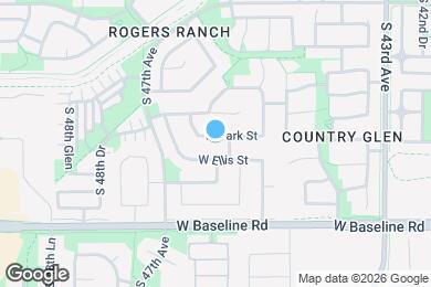 Map image of the property - 4601 W Park St