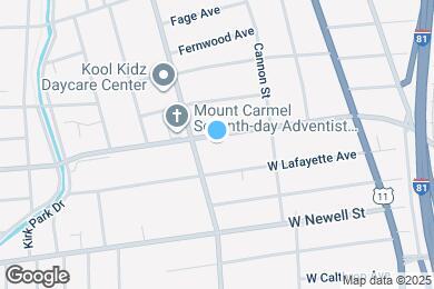 Map image of the property - 255 W Brighton Ave