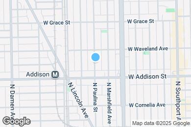 Map image of the property - 3639 N Paulina St