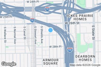 Map image of the property - 2641 S Princeton Ave