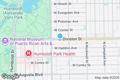 Map image of the property - 2741 W Division St