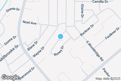 Map image of the property - 320 Roney Dr
