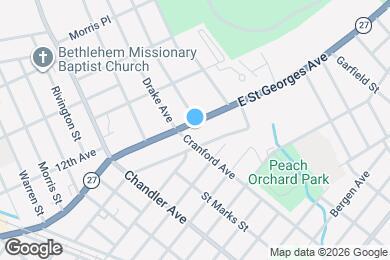 Map image of the property - 1410 E St Georges Ave