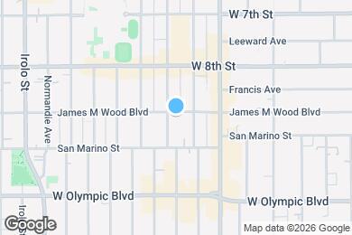 Map image of the property - 2966 James M Wood Blvd