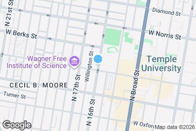 Map image of the property - 1814 N 16th St