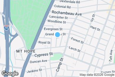 Map image of the property - 25 Tecumseh St