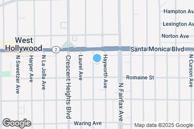 Map image of the property - 1030 N Edinburgh Ave
