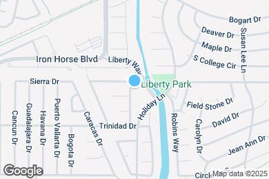 Map image of the property - 5732 Bermuda Dr