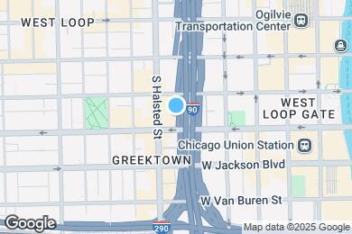 Map image of the property - 760 W Adams St