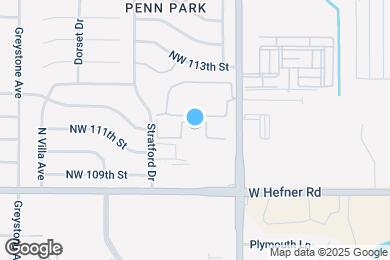 Map image of the property - 11130 N Stratford Dr