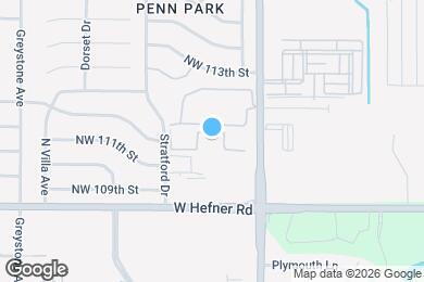 Map image of the property - 11140 N Stratford Dr