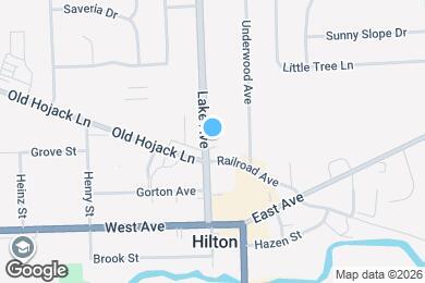 Map image of the property - 110 Lake Ave