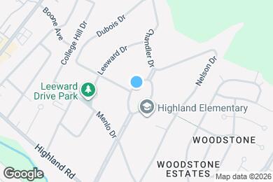 Map image of the property - 614 Sunset Blvd