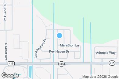 Map image of the property - 125 Conch Key Way