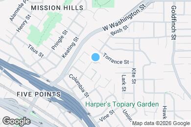 Map image of the property - Overlook Point | Hillside Living in Mission Hills