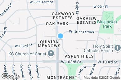 Map image of the property - 10200 Garnett St