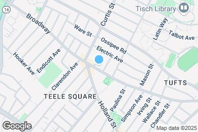 Map image of the property - 1105 Broadway