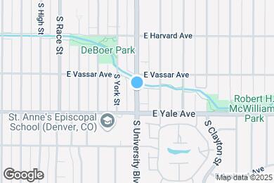 Map image of the property - 2631 S University Blvd