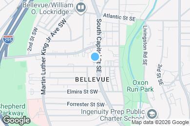 Map image of the property - 4285 S Capitol St SW