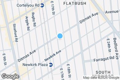 Map image of the property - 537 E 17th St