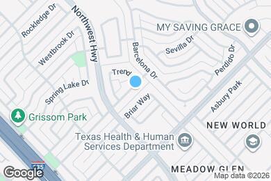 Map image of the property - 710 Ravencroft Dr