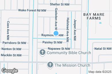 Map image of the property - 1576 Raymore St NW