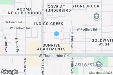Map image of the property - 14002 N 49th Ave