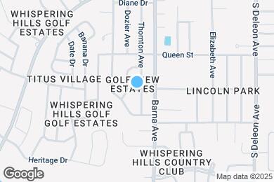 Map image of the property - 1680 Thornton Ave