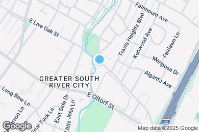Map image of the property - 903 E Live Oak St