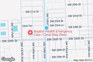Map image of the property - 2424 SW 143rd Pl