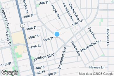 Map image of the property - 1326 Corona St