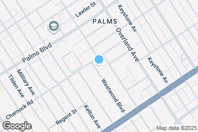 Map image of the property - 3620 Westwood Blvd