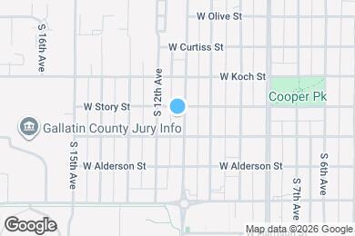 Map image of the property - 509 S 11th Ave