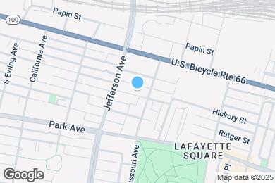 Map image of the property - 2321 Hickory St