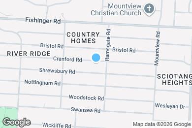Map image of the property - 2343 Cranford Rd