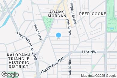 Map image of the property - 1840 Wyoming Ave NW