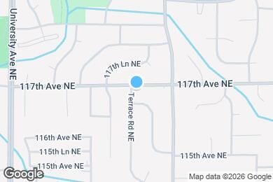 Map image of the property - 250 117th Ave NE