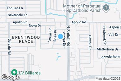 Map image of the property - 2412 Nebulus Dr