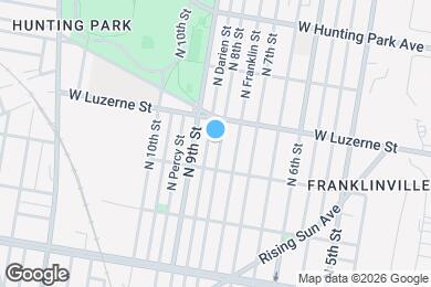 Map image of the property - 3932 N 8th St