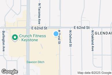 Map image of the property - 6160 N Rural St